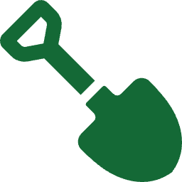 スコップのアイコン